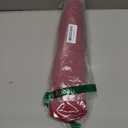 AHHFSMEI Round Faux Linen Placemats Set of 6 Waterproof Table Mats Heat Resistant Non-Slip and Stain Proof for Kitchen Dining Elegant Decor (Burgendy red,6)