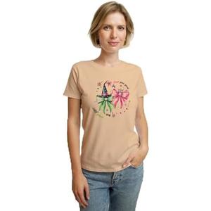 Pink Goes Good with Green Shirt Halloween Witch Costume Tee for Women Girls Cute Funny T-Shirt, Size Medium Pink Goes Good with Green Shirt Halloween Witch Costume Tee for Women Girls Cute Funny T-Shirt, Size Medium