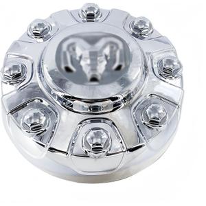 Fanchants 8.5 inches Hub Caps 1 pc Compatible with 2019-2024 Dodge Ram 2500 3500 SRW Pickup, Wheel Center Caps, Center Caps for Rims, 6PG02TRMAB/C, 86636893/5AA, 6PG02SZ0AB/C (Chrome)