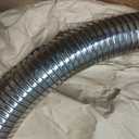1.5 In Exhaust Flex Pipe, 304 Stainless Steel [1 1/2"] ID x 72" Universal Flexible Exhaust Tubing