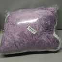 Heated Blanket Electric Blanket Full Size 72''x84'' with 9 Heating Levels, 1-10 Hour Auto Shut Off, Machine Washable, Flannel & Sherpa Soft Warming Blanket for Couch, Bed, Office - Purple