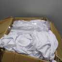 VEVOR Stretch Spandex Folding Chair Covers, Universal Fitted Chair Cover, Removable Washable Protective Slipcovers, for Wedding, Holiday, Banquet, Party, Celebration, Dining (50PCS White)
