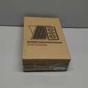 Solar Exhaust Fans & Powered Fan with 15W Panel & 2-Pack High-Speed Brushless DC Fans,Solar Ventilation Fan for Greenhouses, Chicken Coops, Attics, Barns, Sheds & Dog Houses