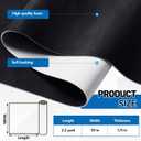 Reallnaive 1/5'' Extra Thick Suede Auto Headliner Fabric 78'' L x 60'' W with Foam Backing, Beginner Friendly, Black Interior Roof Liner, No Sag Support for Sedan SUV RV Headliner Material Repair