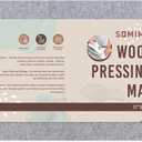 Somime 17x25" Wool Pressing Mat, 100% New Zealand Wool Ironing Mat, Felted Wool Ironing Board for Sewing, Quilting, DIY Crafts, and Embroidery