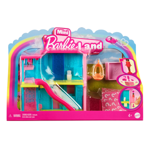Barbie Mini BarbieLand DreamHouse Including 1.5-Inch Doll, Furniture & Accessories