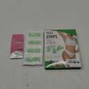 120 Strips Wax Strips Body Hair Removal 2 Sizes and 8 Oil Wipes Waxing Strip Dual Sides Bikini Brazilian Wax for Women Men Face Arms Legs BackUnderarm Waxing Kit Suit Many Skin Aloe Scent