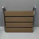 Foldable Shower Chair, 16" Folding Shower Seat Wall Mounted, Safety Furniture Stainless Steel for Elderly, Fold Down Shower Bench for Inside Shower, Pregnants-Maximum Load 400lb