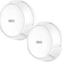 XLTTYWL Deco WiFi 7 Wall Mount Kit, Deco BE23/BE25/BE3600/BE5000 Router Mount Bracket Optimize Space&Cable Management for TP Decos 7 Dual-Band WiFi 7 Mesh Wi-Fi System (White, 2 Pack)