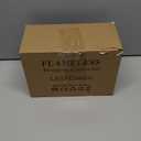 Retisee 2 Pcs Valentine's Day Glitter Flameless Candles, 3.5'' x 5'' Realistic Artificial Metallic Flame LED Candles Battery Operated Candle with Remote for Wedding, Birthday(Pink)