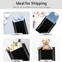 Metronic Poly Mailers 10x13 500Pcs,Strong Adhensive Shipping Bags for Clothing,Waterproof Poly Mailer Bags for Shipping, Flexible Shipping Envelopes for Small Business, Mailing Packages Bags Black
