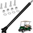 Golf Cart Steering Shaft and Column Rebuild Kit 70607-G01 Compatible with EZGO TXT Golf Cart 2001-up, with 4 Bolt Steering Mount, Replace for 70610-G01, 70610-G02