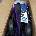 Walkers for Seniors, Rollator Walker with Seat, 350 lb Weight Capacity, 18" Big Seat, 8" All-Terrain Wheels, 6-Level Adjustable Height, Lightweight Aluminum Frame Rollator Walkers for Seniors (Purple)