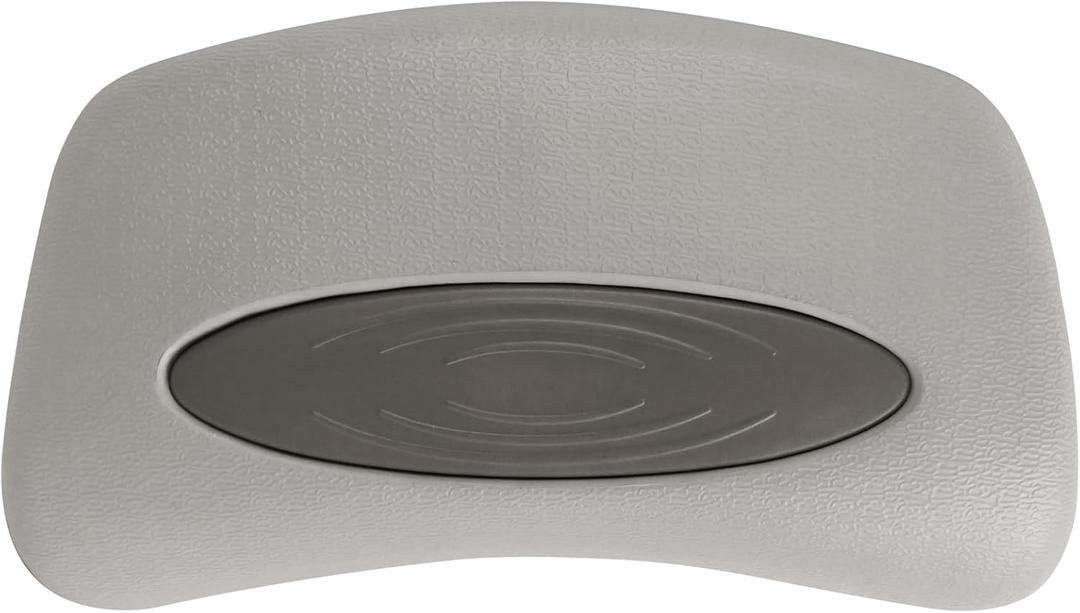 1 Pack 6472-960 Cover Valet Chevron Spa Pillow Replacement Compatible with Sundance 850/880 Series Hot Tubs & Swim Spas Pillow, with Light Grey Outer Pillow(6455-467) & Dark Grey Insert(6455-482)