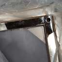 2-Tier Metal Flower Stand Set with Acrylic Shelves, Geometric Display Rack for Wedding Centerpieces, Party Decor, Tall Floor Vase Stand (Gold, Set of 3-36.8"/32.9"/25")