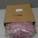 Cindeer 40 Pieces Christmas Tree Decorations Include 20 Glitter Berries Stems and 20 Xmas Tree Pick Leaves Fake Christmas Picks Artificial Pine Needles Glitter Sticks for DIY Wreath (Pink)