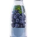 Smoothie Blender Personal Size Juicer 17oz Big Capacity USB-C Rechargeable (Light Sky Blue)