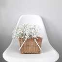 Cute Summer Bell Piki Basket Natural Vintage Rattan Woven Portable Picnic Basket Multifunctional Storage Box