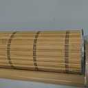 LazBlinds Cordless Bamboo Roller Shades, 33" W x 70" H, Brown206 | Natural Light Filtering Bamboo Window Blinds, Bamboo Roll Up Shades for Bedroom Living Room Office Indoor