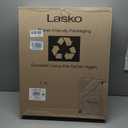 Lasko Pedestal Fan, Oscillating Fan for Bedroom with Adjustable Height and 3 Cooling Speeds, Portable, 18", Black, 1827