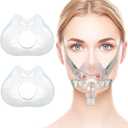 Replacement Cushions for AirFit F30 (Pack of 2) - Replacement Mask Cushions Compatible with Original F30 Frame, Reliable Seal & Perfect Fit(Medium)