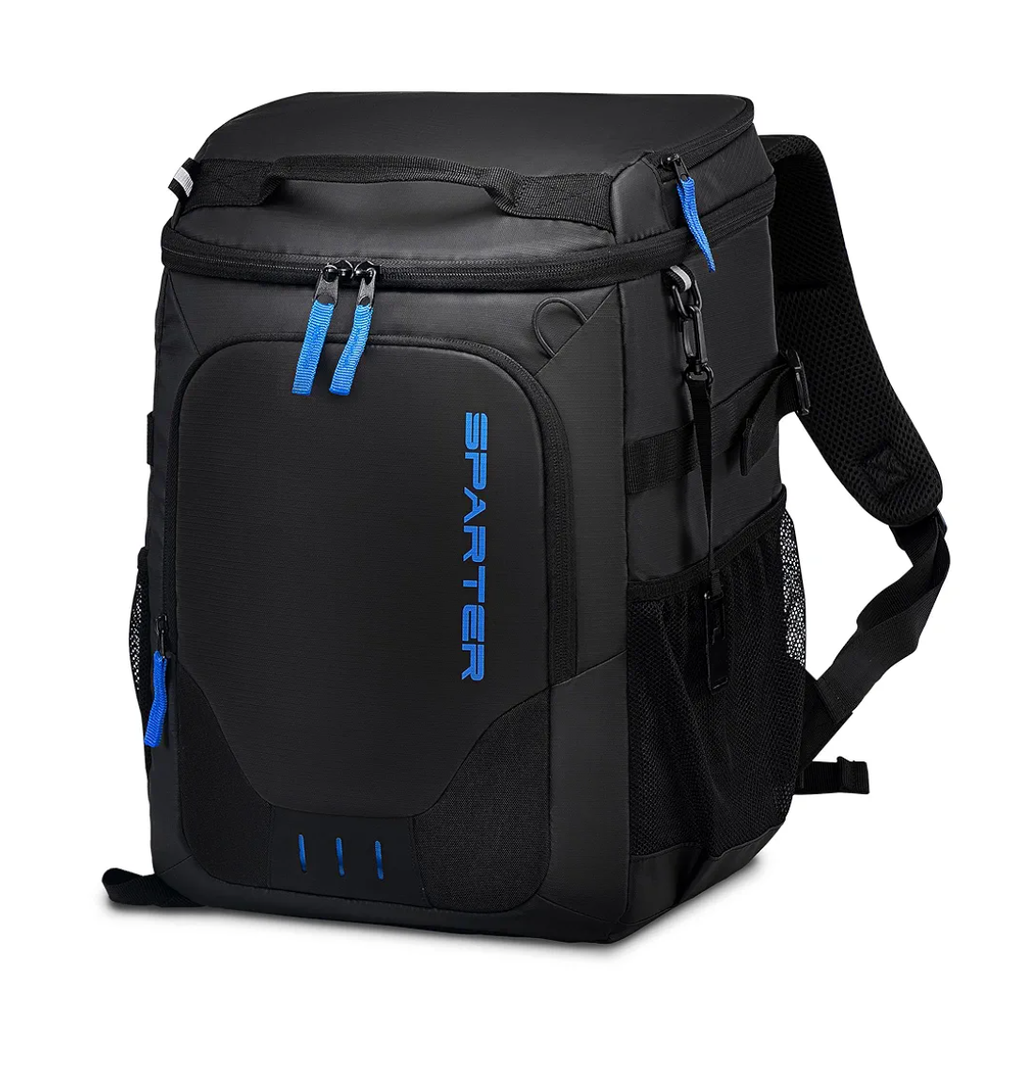 Backpack Cooler Insulated Leak Proof 30 Cans, 2 Insulated Compartments Thermal Bag, Portable Lightweight Beach Travel Camping Lunch Backpack for Men and Women