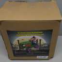 5.5Ft Long Halloween Inflatable Ghost Tractor Decoration with LED Lights Halloween Blow up Car Outdoor Indoor Holiday Decorations Yard Decor Giant Lawn Inflatable Garden Party Decoration