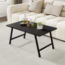Rectangular Folding Coffee Table - Modern Space-Saving Foldable Coffee Table for Living Room, Durable and Lightweight Design, Easy to Assemble, Perfect for Small Spaces