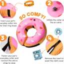 BENCMATE Inflatable Dog Cone Collar Alternative, Soft Dog Cone for Small Medium Large Dogs and Cats, Neck Recovery ECollar Donut Collar After Surgery (XLarge, HeartShape)