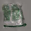 French Concord Curved Acrylic Hair Clips - 4Pcs Thick Flat Strong Hold Clips for Women (Crack Pattern: Blue/Green/Red/Purple)