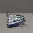 Microfiber Oversized Beach Towel 71x36in  Sand Free Quick Dry, Lightweight, Fast Absorbent Soft Striped Cabana Towel for Beach, Camping, Swimming, Yoga, Sports (Navy Blue)