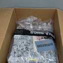 DEXIDUO 8x10 Area Rugs for Living Room - Washable Large Modern Abstract Rugs Soft Neutral Non Slip Ultra Thin Stain Resistant Indoor Carpet for Bedroom Dining Room Home Office, Grey