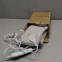 Deepsoon Heating Pad,Electric Heating Pads for Back,Neck,Moist Heating Pad for Abdomen Shoulder Knee Legs,Dry/Moist Heat&Auto Shut Off,Mother's Day Birthday for Men and Women,Weighted Gray,24x12 Inch