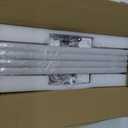 CANEOE Modern LED Ceiling Light Fixture 38W Dimmable Flush Mount Ceiling Light with Remote Sliver Close to Ceiling Lamp for Bedroom Living Room Kitchen Modern Light Fixtures Ceiling (Chrome)