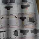 Pergola Kit, Heavy Duty Pergola Brackets for 4"x 4" (Actual 3.5" X 3.5") Lumber,DIY Rust-Proof Gazebo Hardware Kits with 3-Way & 4-Way Corner Bracket, Gazebo Brackets Kits for Patio Backyard Outdoor (Black)