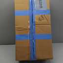 QH.HOME Winter Round Pool Cover for 12 Ft Bestway/Intex/Coleman Frame Above Ground Pool, [Excellent Windproof ] with Fast Tightening Patented Ratchet& Weight-Bearing Rings,Cold and UV Resistant