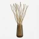 Dried Curly Willow Branches, 15 Stems Dried Twigs Sticks 18-19” Decorative 100% Natural Birch Branches for Vases, DIY, Floral Arrangement, Centerpiece, Rustic Home Decor, Beige