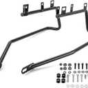 Wsays Hard Saddlebag Conversion Bracket Compatible with Harley Softail Street Bob Heritage Classic Deluxe Slim Low Rider/S/ST 2018-UP Fit M8, Gloss Black