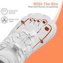 Barefoot Shoes for Men and Women | Wide Toe Box & Zero-Drop Sole for Natural Movement | Minimalist Trail Running, Hiking & Water Sports Shoes | Flexible, Lightweight & Non-Slip (9.5 Women/7.5 Men, Color_white)