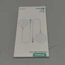 for MagSafe Charger: Magnetic Wireless Charging Pad for iPhone 17 16 15 14 13 12 Series & AirPods 4-2 Pro, Strong Magnet, Aluminum Alloy, USB-C/A Ports, Ultra-Thin & Portable, Ideal for Desk & Bedside (White)