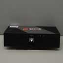 SAVIOR HEAT Heated Gloves for Men Women, Rechargeable Electric Heated Leather Skiing and Snowboarding Gloves (Small, Black)