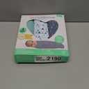 SwaddleMe by Ingenuity Original Swaddle, 100% Cotton, Improves Sleep & Calms Startle Reflex, 3-6 Months, 14-18 Lbs, 1.0 TOG, 3-Pack, Baby Swaddle Blanket - Mountaineer