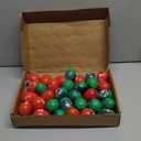 Poen Christmas Eggs Set of 32 Pre Filled Eggs Toddler Stocking Stuffers Stocking Stuffers for Kids Xmas Surprise Toy Easter Prefilled Blind Egg Bulk Xmas Box Gifts for Festival Supplies Present Favor