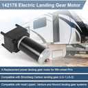 142178 Electric RV 5th Wheel Landing Gear Motor Replacement for Lippert Venture Atwood & Stromberg Carlson Landing Gear Systems 5500 lbs Replace# LG-142178 LC-142178