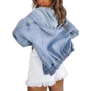 Women's Oversized Denim Jacket (Medium)