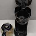 Mueller 12-Cup Drip Coffee Maker - Borosilicate Carafe, Auto-Off, Reusable Filter, Anti-Drip, Keep-Warm Function, Clear Water Level Window Coffee Machine, Kitchen Essentials & Accessories (Black)