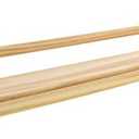 US Art Supply 18 inch Wooden Tabletop Easel Paper Roll Holder & Dispenser