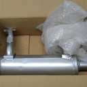 DVPARTS Horizontal Low Mount Muffler 49070-0879 Compatible with Kawasaki 751V 801V 850V 852cc