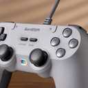 GameSir Tegenaria Lite Wired Controller for PC , Wired 1000Hz Polling Rate, Hall Effect Joysticks and 2 Remappable Buttons, Dual Vibration , Turbo, PC Gaming Controller for Steam/Android/iOS/Switch ( Grey)