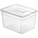 Sous Vide Container with Lid 11 Liter/12 Quarts for Virtually All Immersion Circulators Cookers Crystal Clear Transparent Polycarbonate Accessories Kit (12 Quats with Lid)